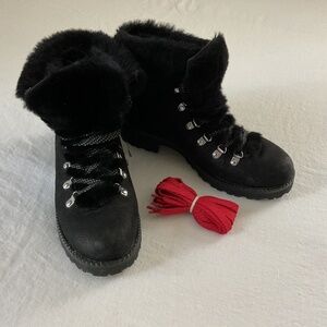 EUC J. Crew Fleece Lined Nordic Boots
